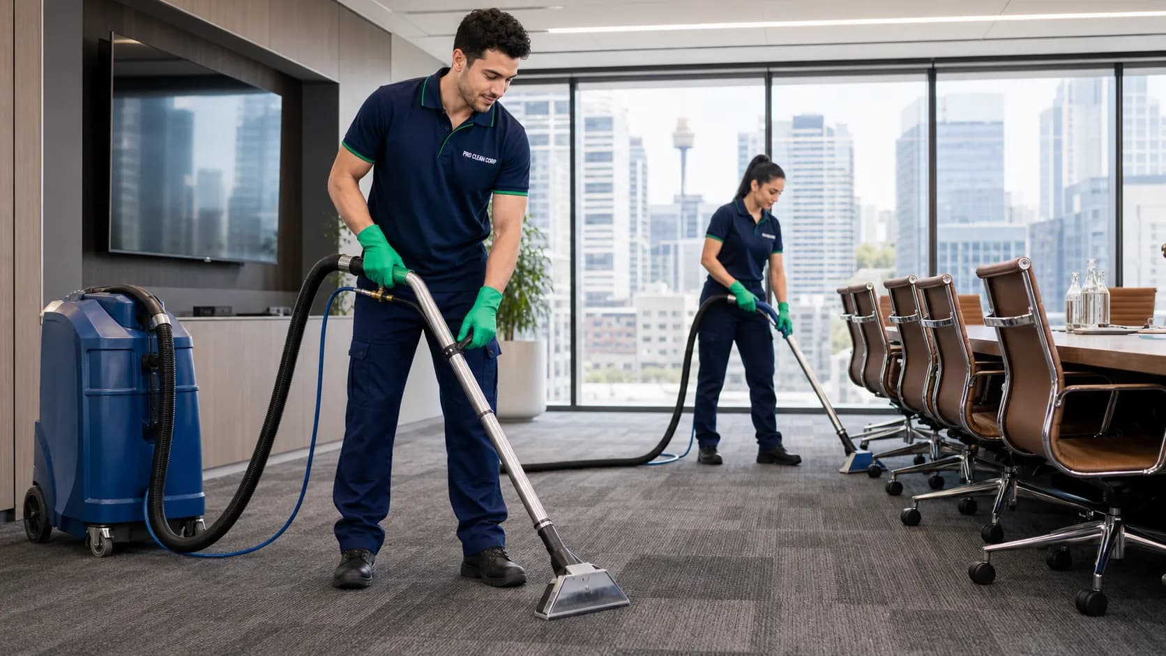 Commercial carpet cleaning services North Sydney