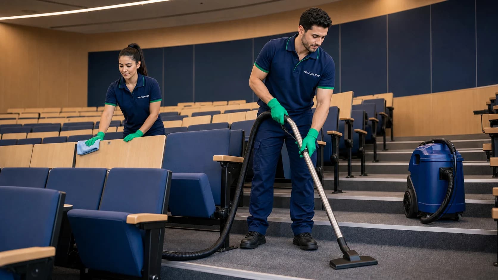 School cleaning services North Sydney education facility